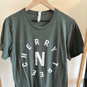 The National Band Cherry Tree Membership Exclusive T-Shirt (Medium) [Dark Green]